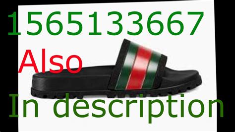 gucci gucci flip flop code|Gucci roblox id.